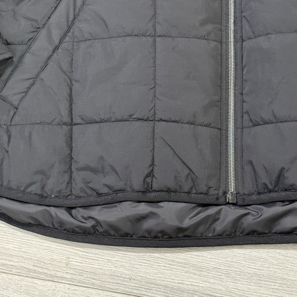 Roxy Women's XL Quilted Puffer Jacket Black Lightweight Zip Up NWT - Picture 4 of 9